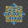 موتیف کاشی‌کاری نام علی و سوره توحید