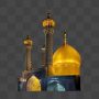 گنبد حرم حضرت معصومه (س)